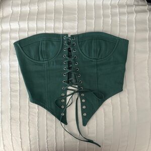 lioness tube top with front tie